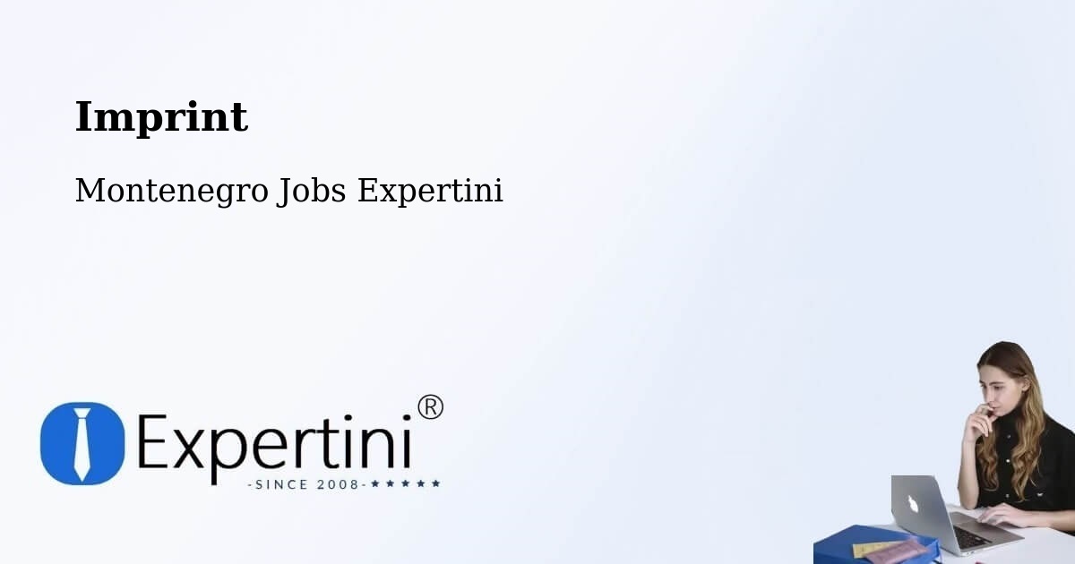 Imprint – Berane - Montenegro Jobs Expertini